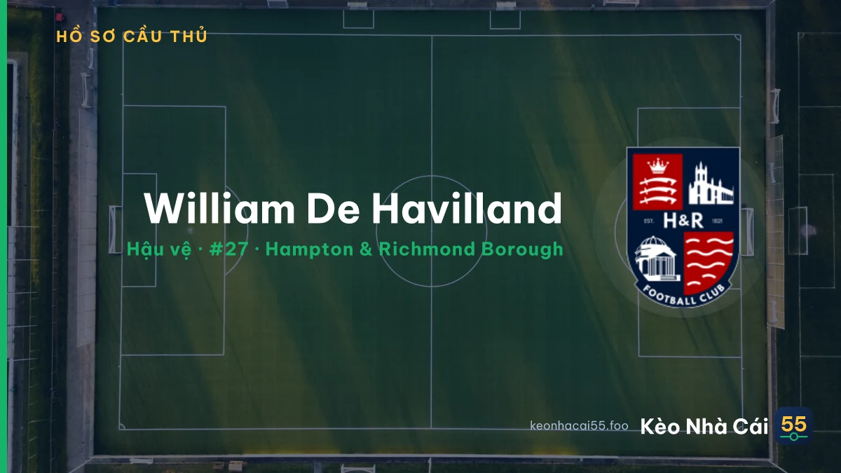 William De Havilland — Hampton & Richmond Borough