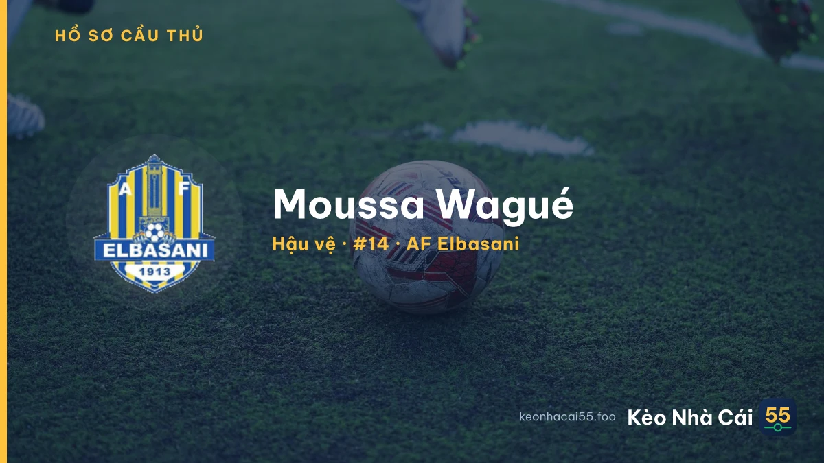Moussa Wagué — AF Elbasani