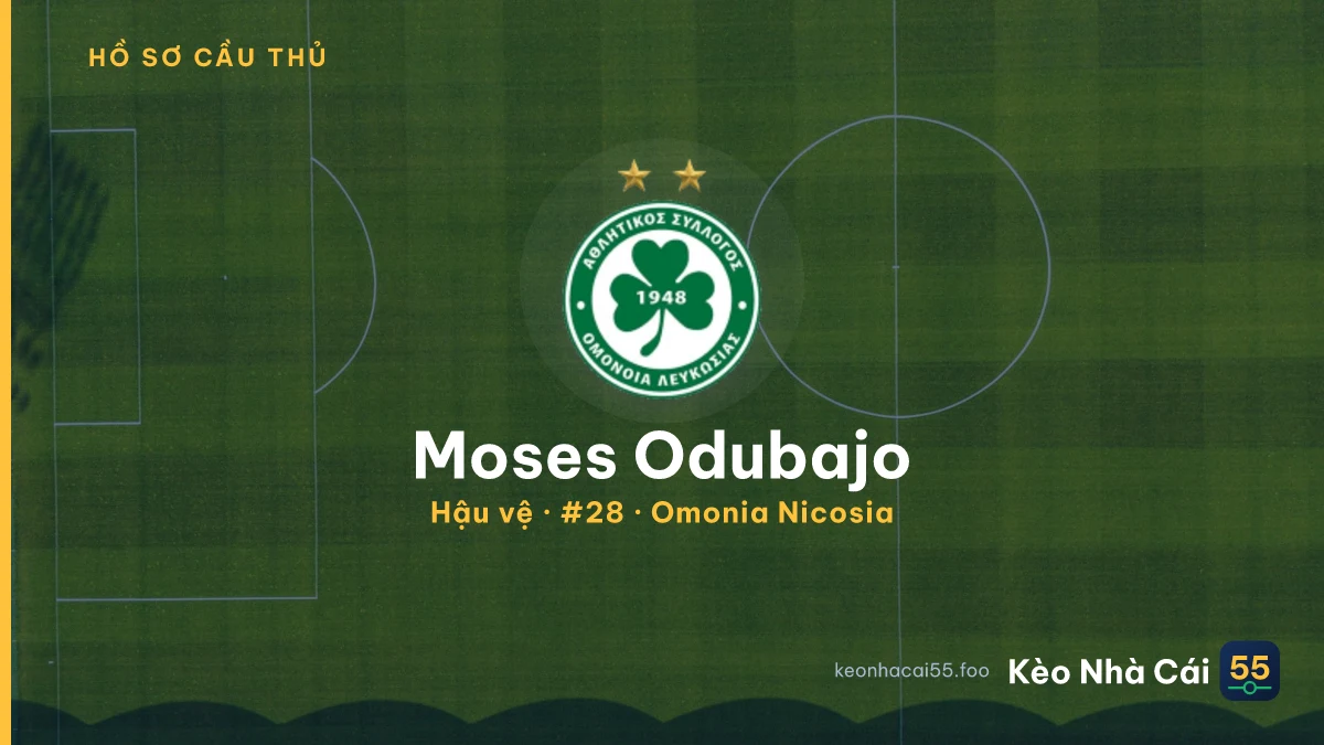 Moses Odubajo — Omonia Nicosia