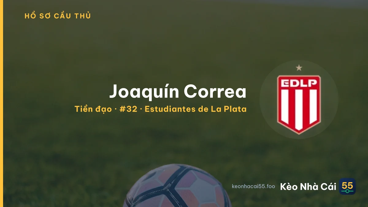 Joaquín Correa — Estudiantes de La Plata