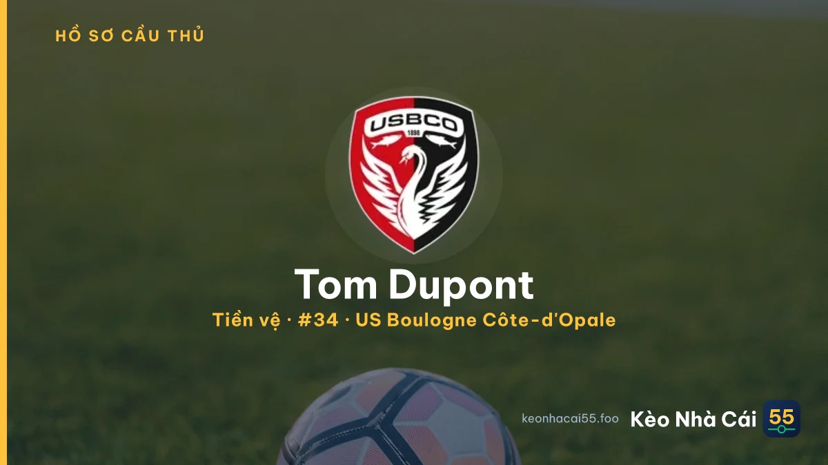 Tom Dupont — US Boulogne Côte-d'Opale