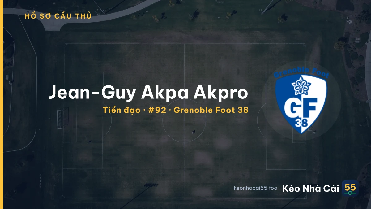 Jean-Guy Akpa Akpro — Grenoble Foot 38