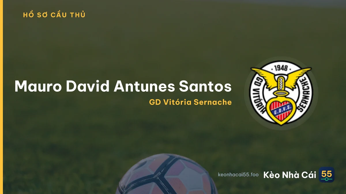 Mauro David Antunes Santos — GD Vitória Sernache