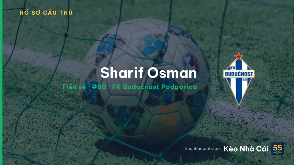 Sharif Osman — FK Budućnost Podgorica