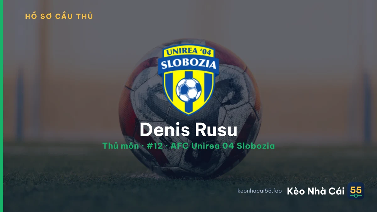 Denis Rusu — AFC Unirea 04 Slobozia
