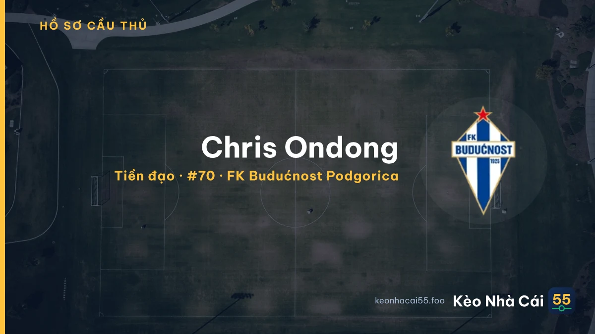 Chris Ondong — FK Budućnost Podgorica