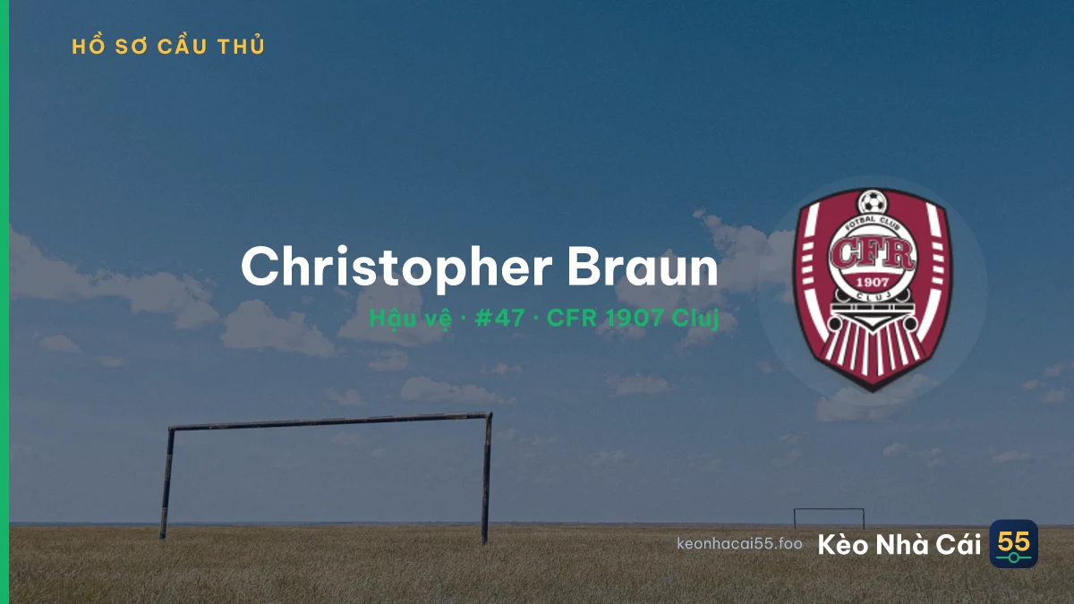 Christopher Braun — CFR 1907 Cluj