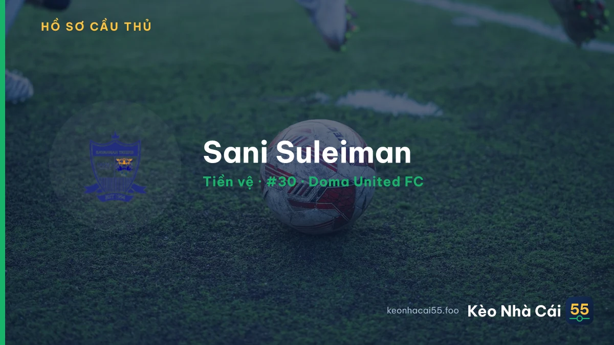 Sani Suleiman — Doma United FC