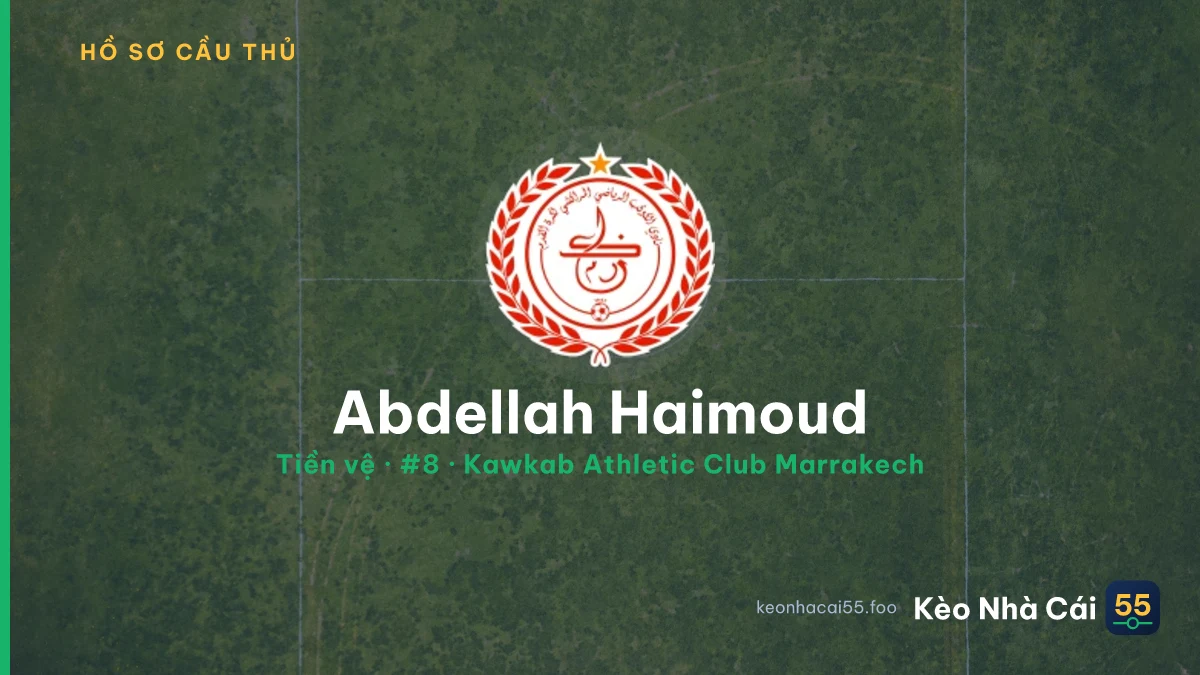 Abdellah Haimoud — Kawkab Athletic Club Marrakech