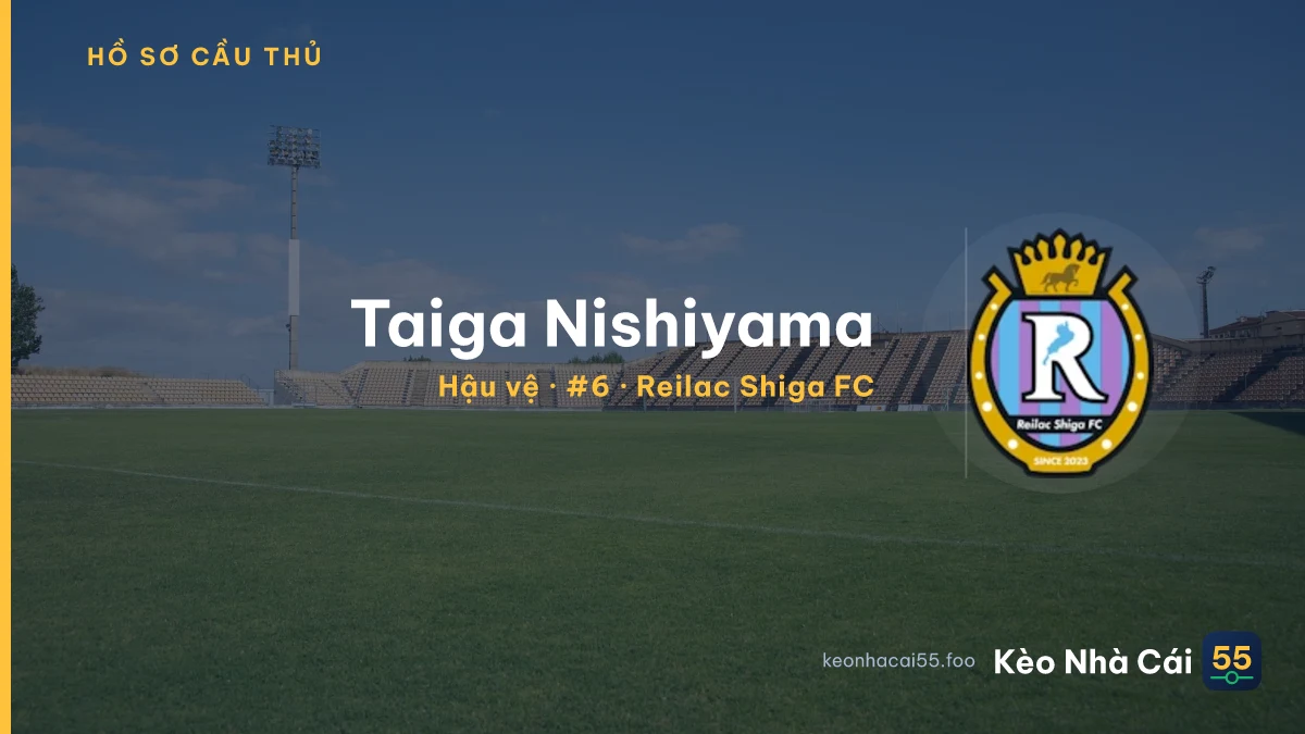 Taiga Nishiyama — Reilac Shiga FC