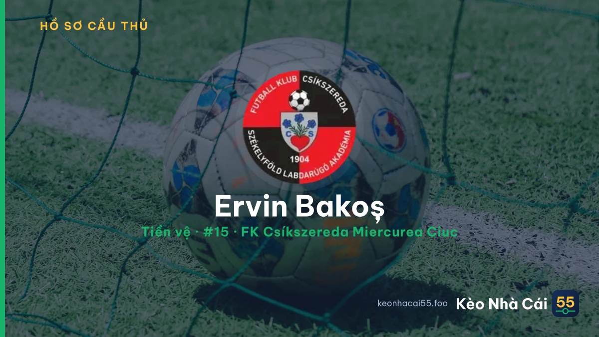 Ervin Bakoș — FK Csíkszereda Miercurea Ciuc