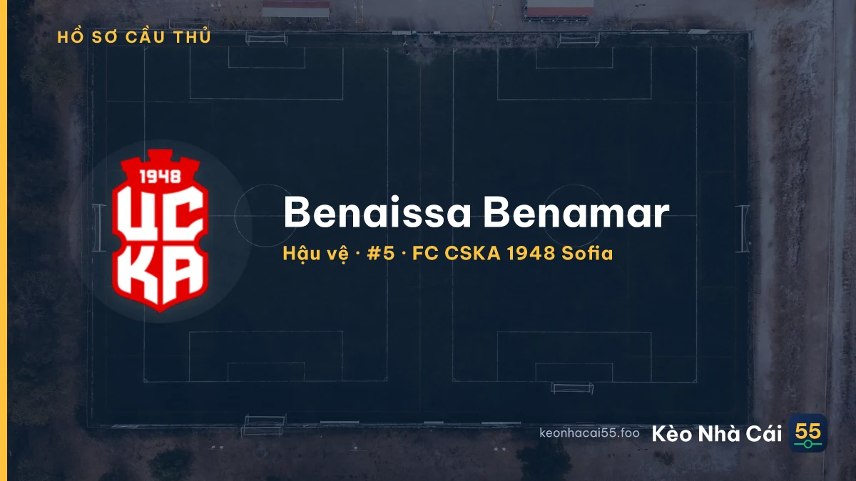 Benaissa Benamar — FC CSKA 1948 Sofia