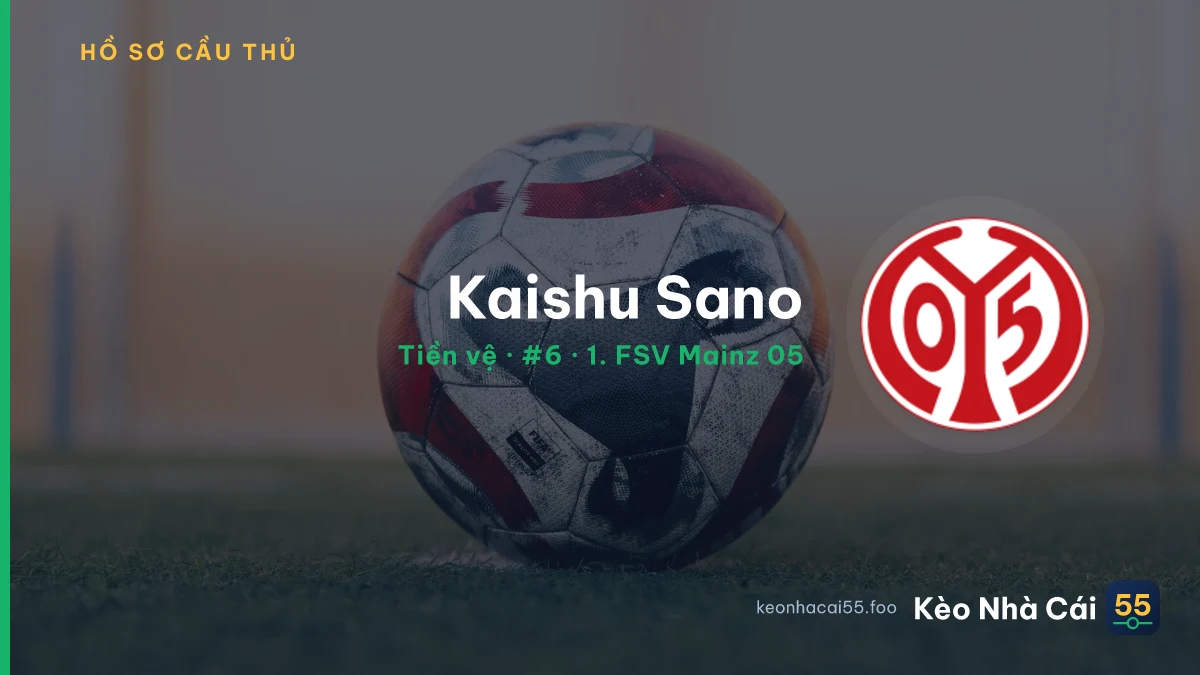 Kaishu Sano — 1. FSV Mainz 05