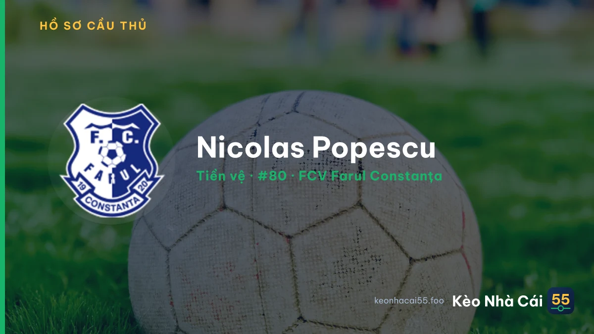 Nicolas Popescu — FCV Farul Constanța