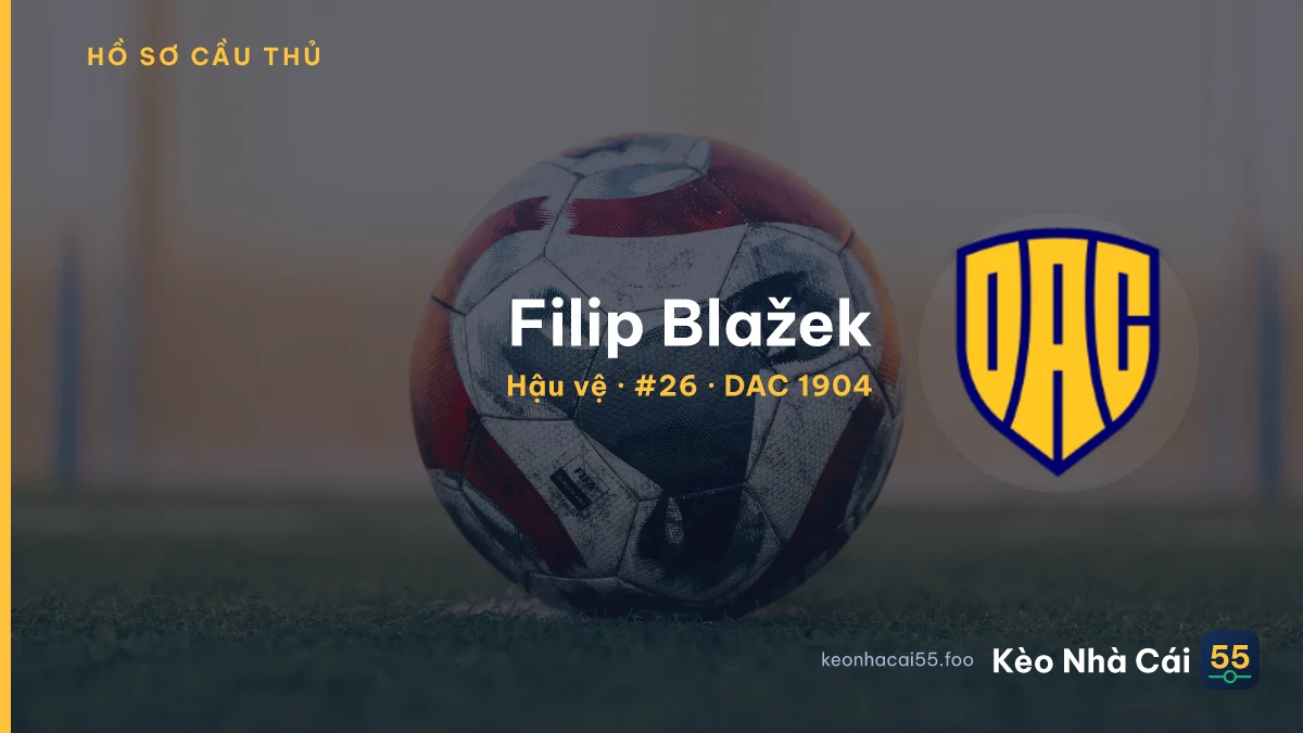 Filip Blažek — DAC 1904