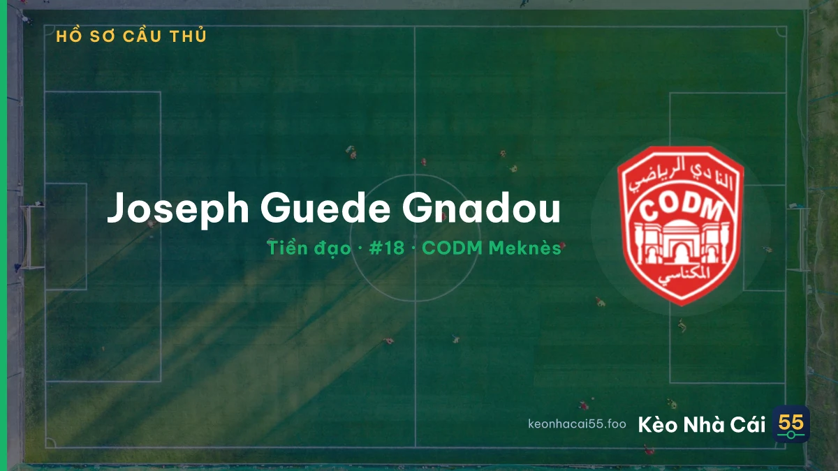 Joseph Guede Gnadou — CODM Meknès