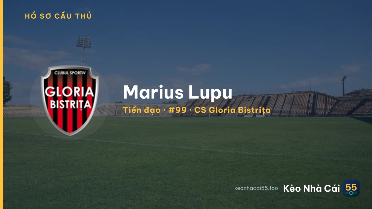 Marius Lupu — CS Gloria Bistrița