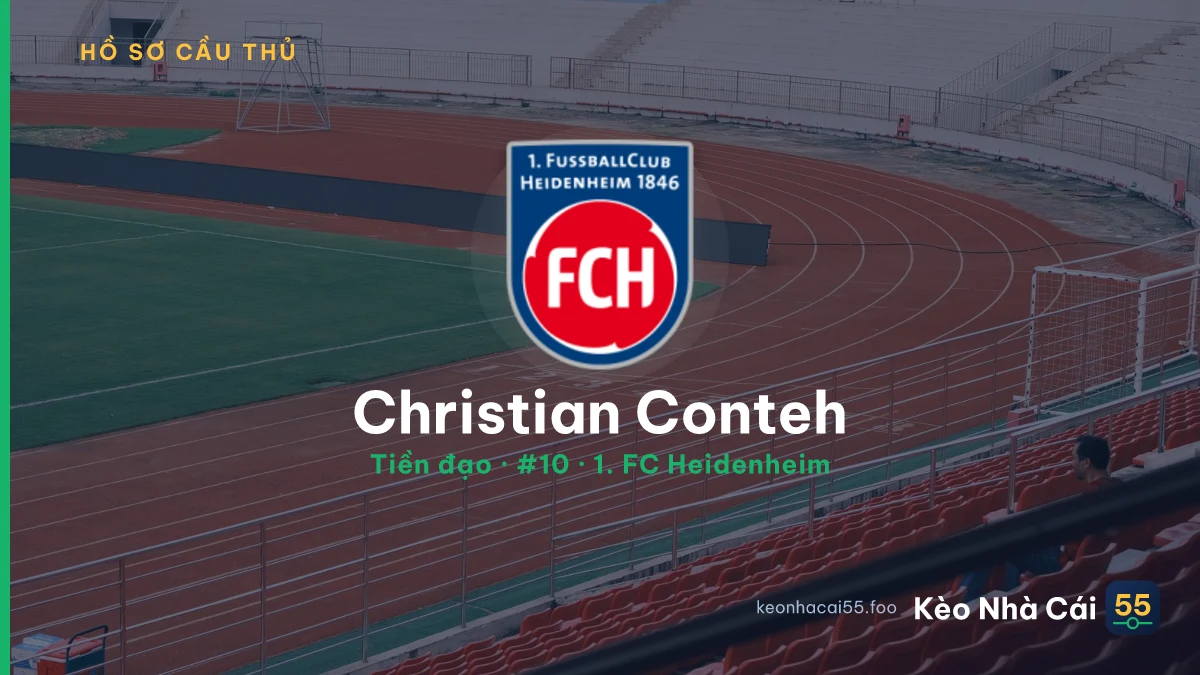 Christian Conteh — 1. FC Heidenheim