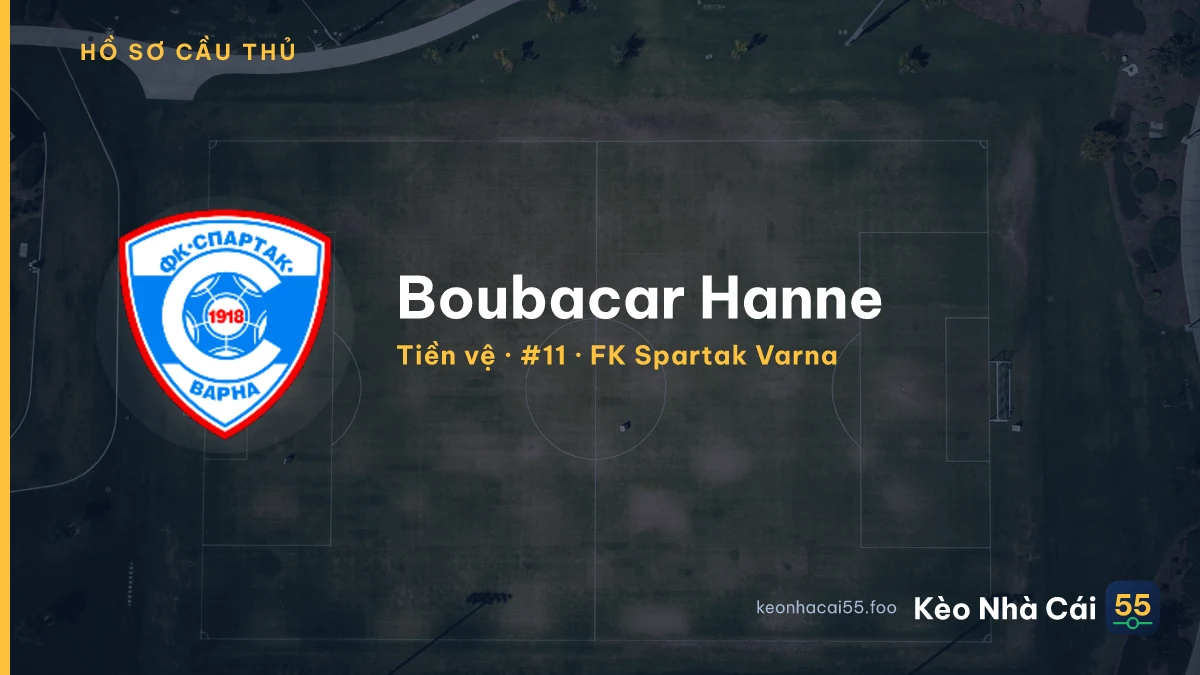 Boubacar Hanne — FK Spartak Varna