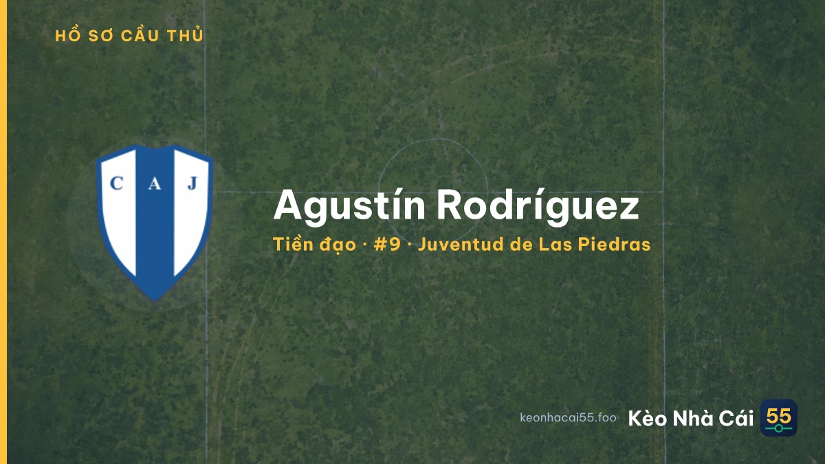Agustín Rodríguez — Juventud de Las Piedras