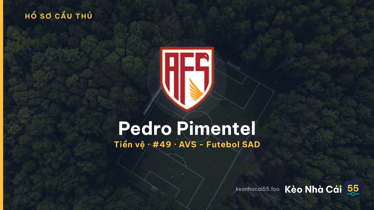 Pedro Pimentel — AVS - Futebol SAD