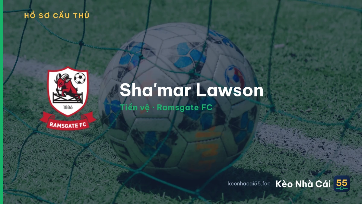 Sha'mar Lawson — Ramsgate FC
