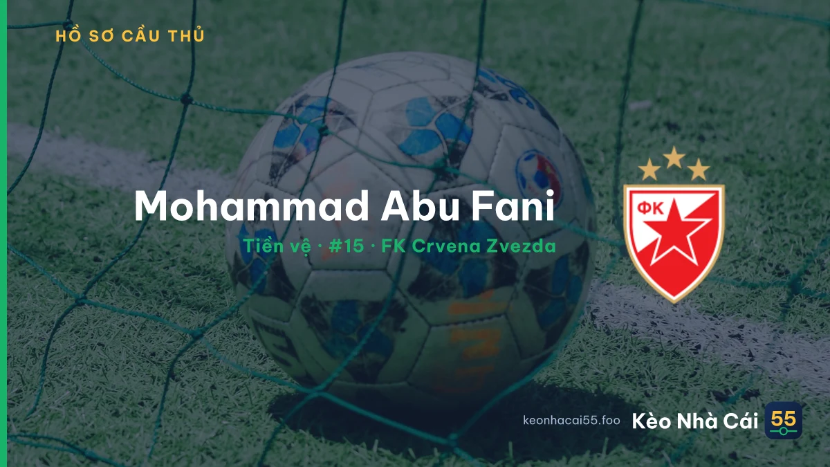 Mohammad Abu Fani — FK Crvena Zvezda