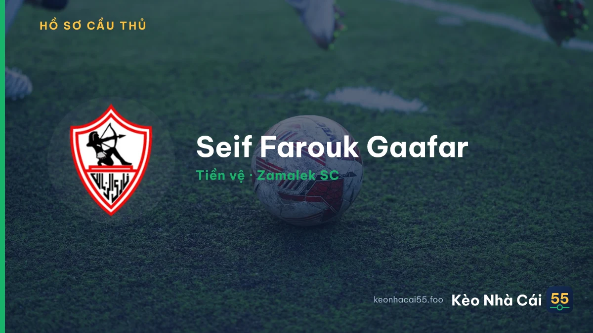 Seif Farouk Gaafar — Zamalek SC