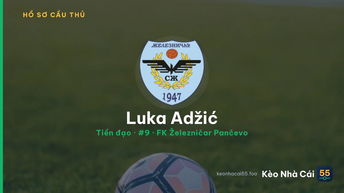 Luka Adžić — FK Železničar Pančevo
