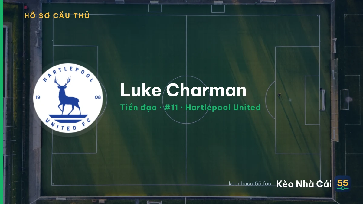 Luke Charman — Hartlepool United