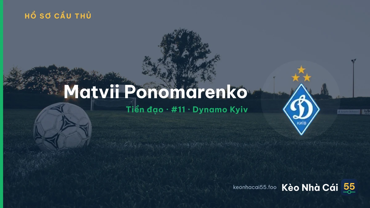 Matvii Ponomarenko — Dynamo Kyiv