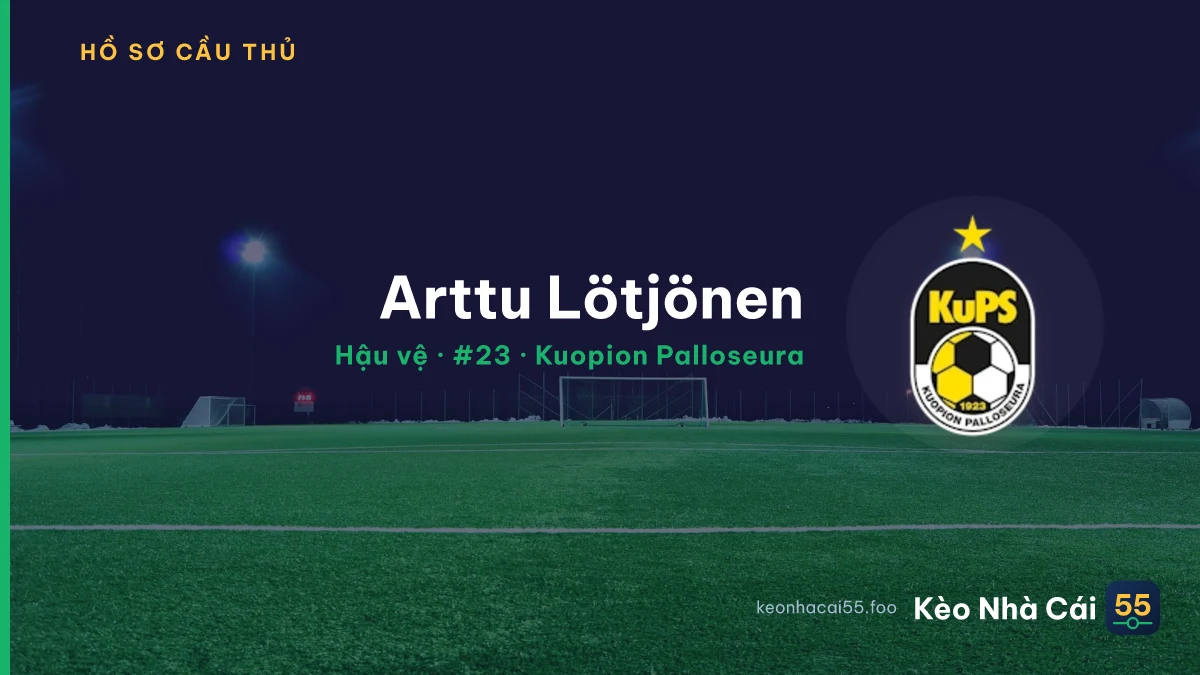 Arttu Lötjönen — Kuopion Palloseura