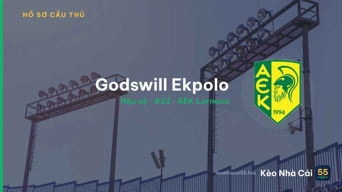 Godswill Ekpolo — AEK Larnaca