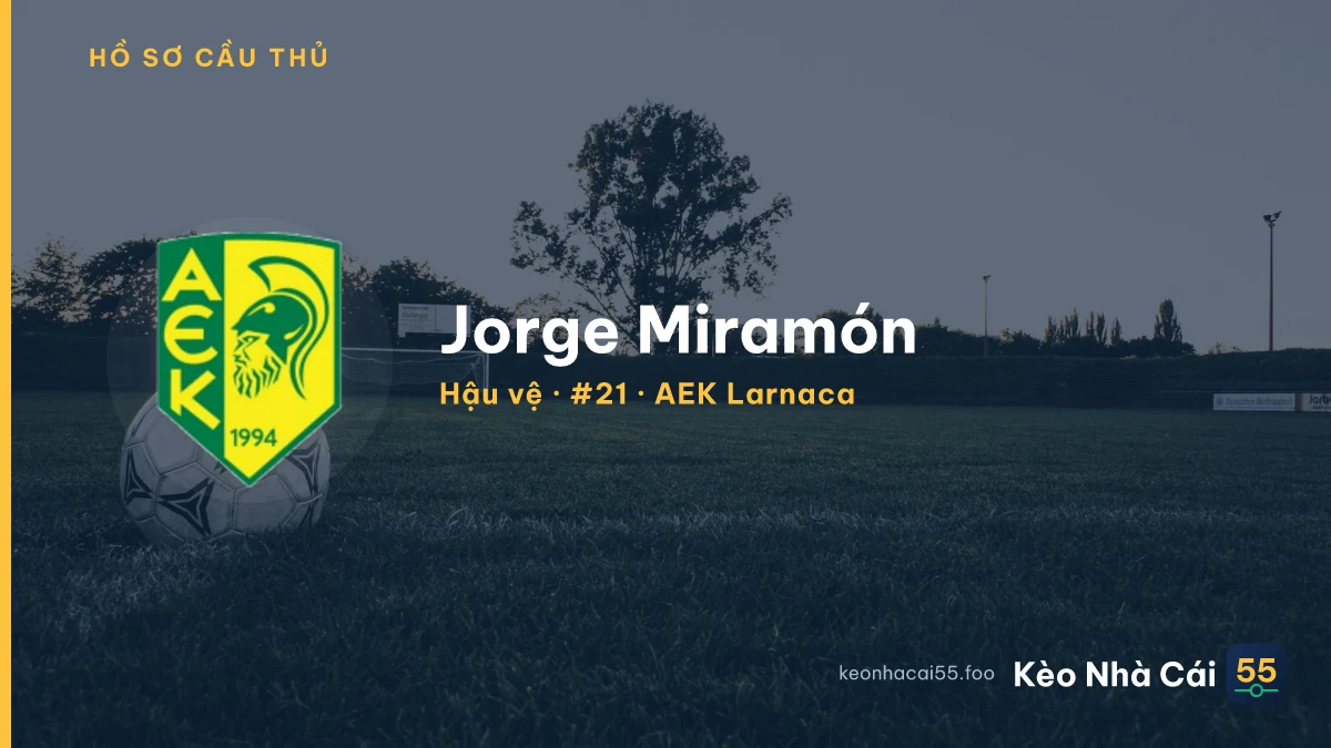 Jorge Miramón — AEK Larnaca