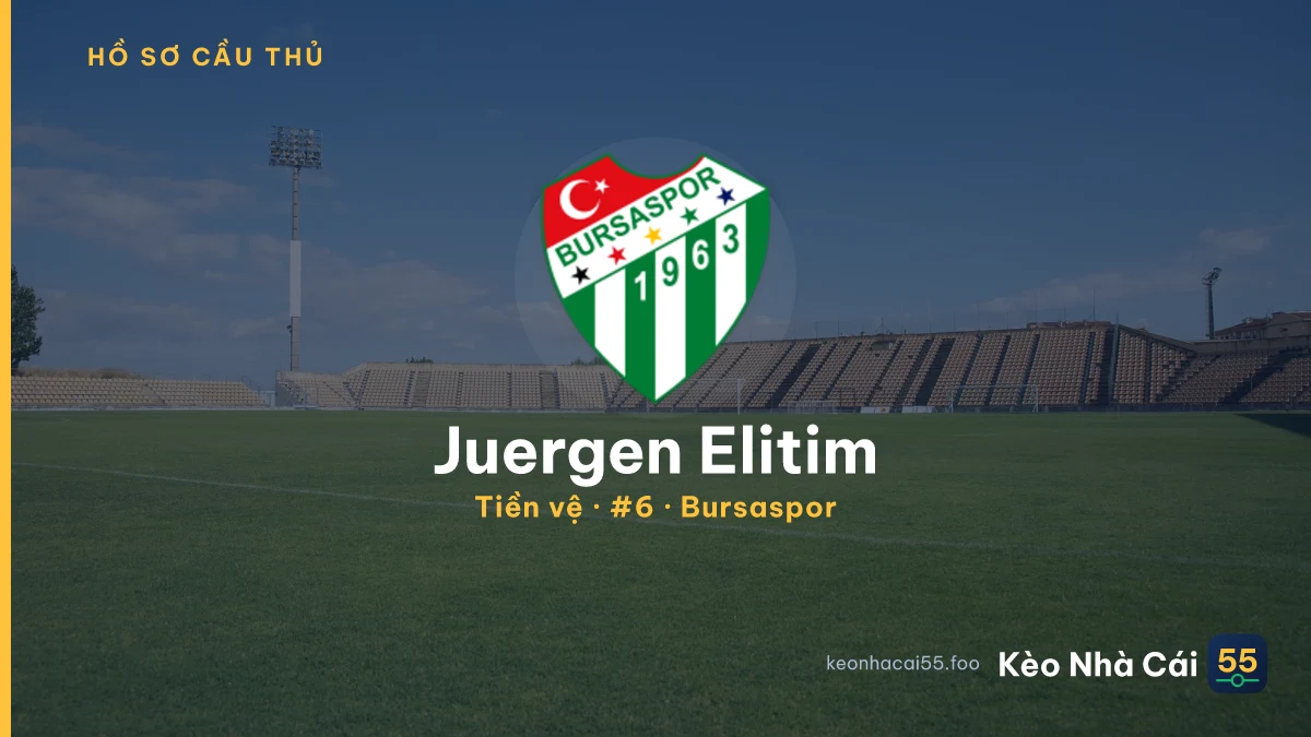 Juergen Elitim — Bursaspor