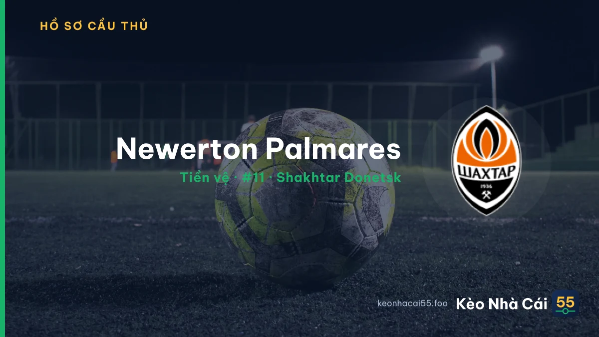 Newerton Palmares — Shakhtar Donetsk