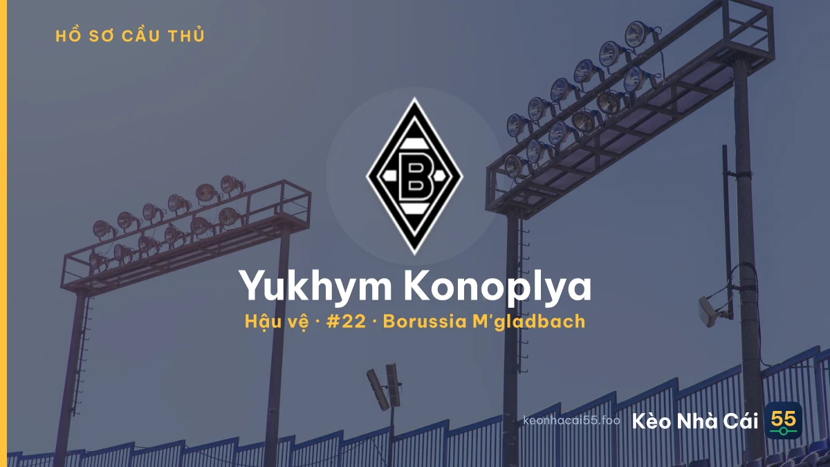 Yukhym Konoplya — Borussia M'gladbach