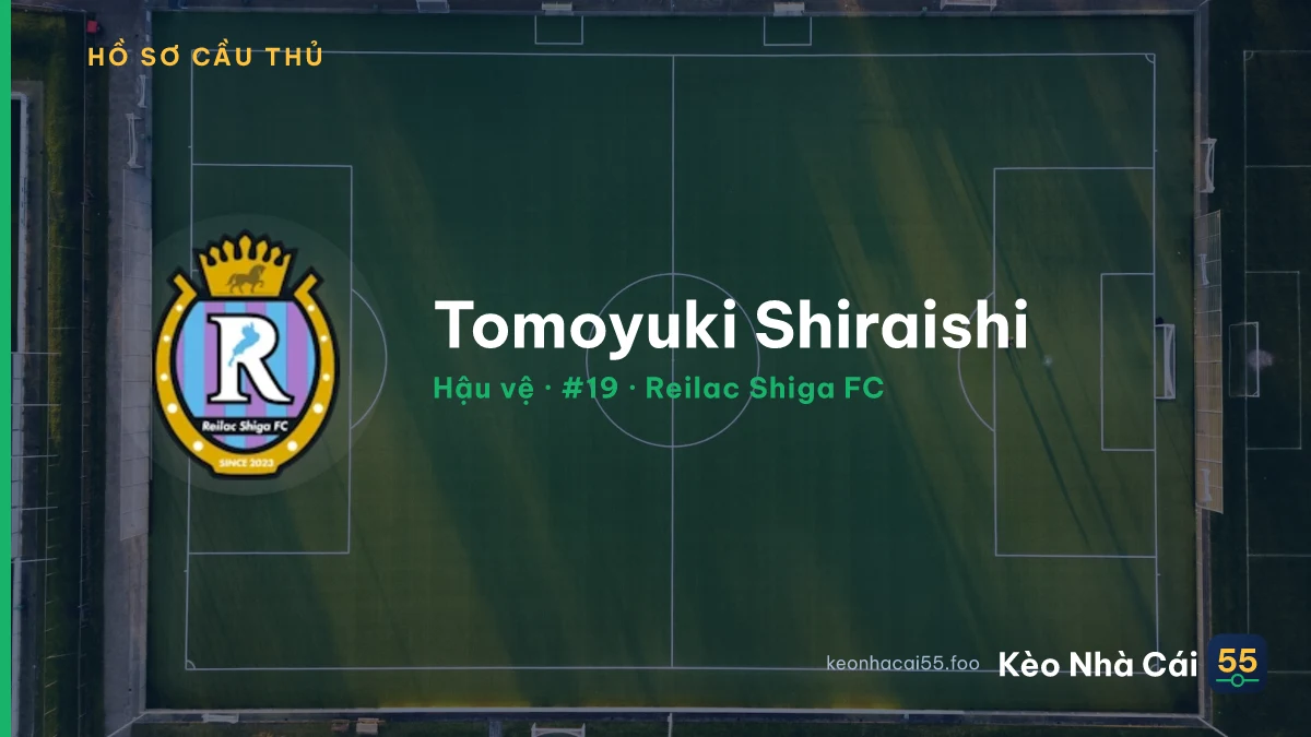 Tomoyuki Shiraishi — Reilac Shiga FC