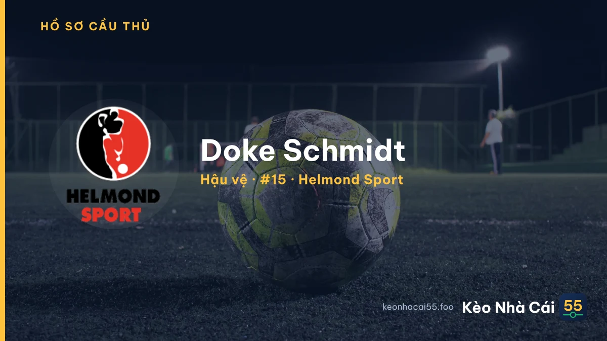 Doke Schmidt — Helmond Sport