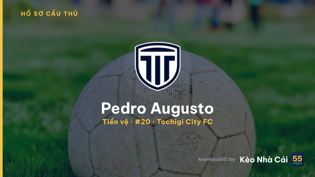 Pedro Augusto — Tochigi City FC