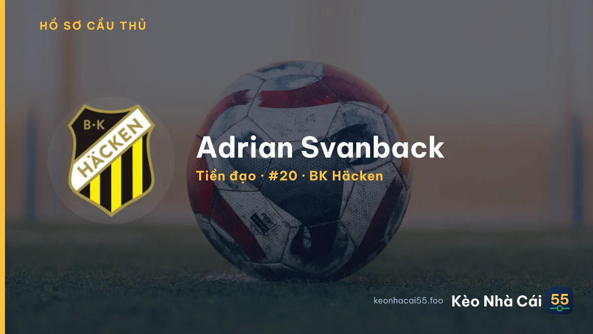 Adrian Svanback — BK Häcken