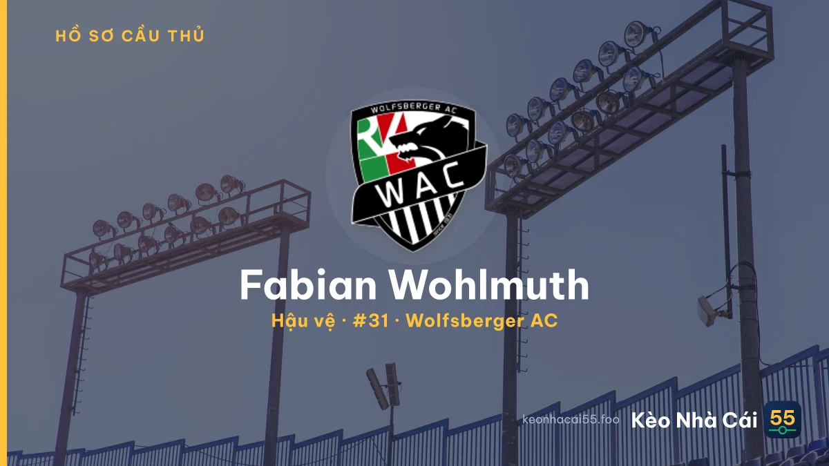 Fabian Wohlmuth — Wolfsberger AC