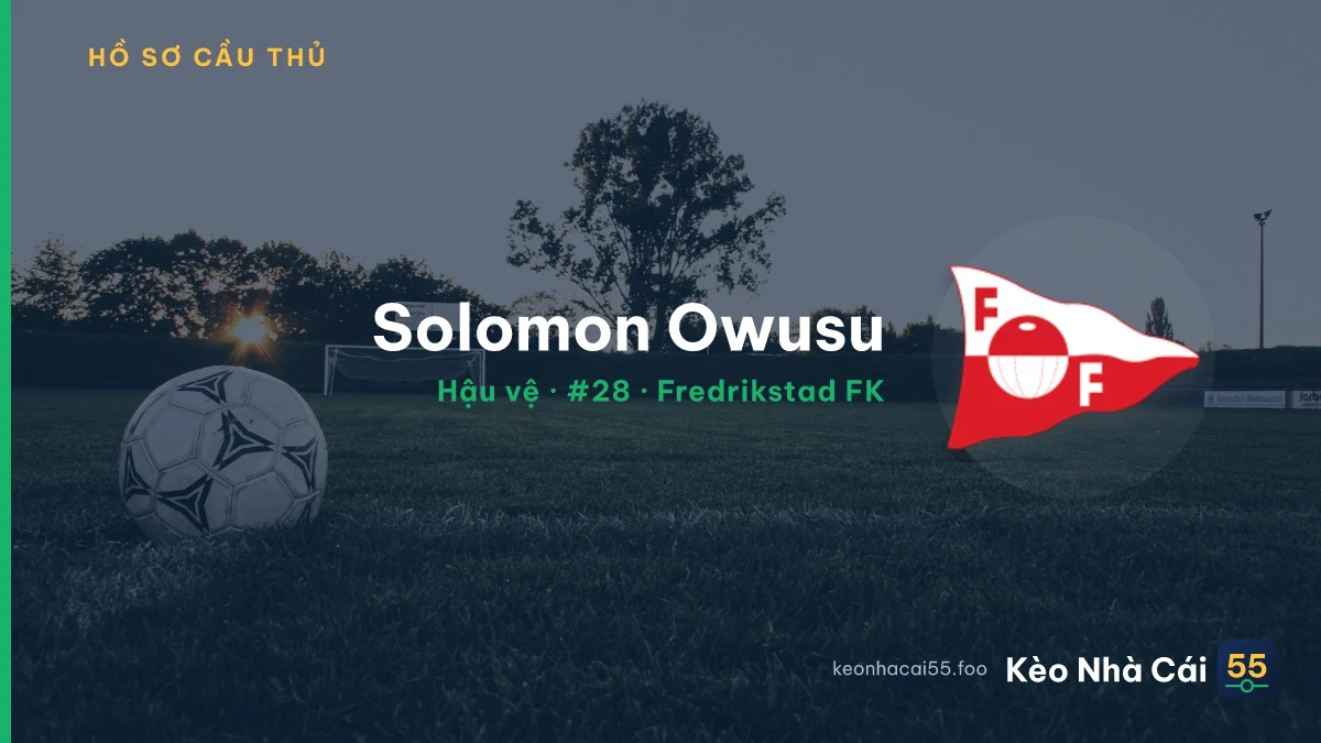Solomon Owusu — Fredrikstad FK