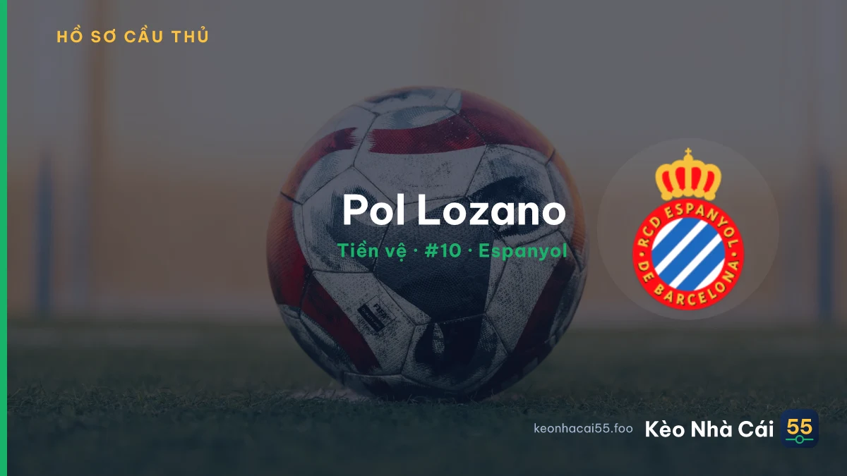 Pol Lozano — Espanyol