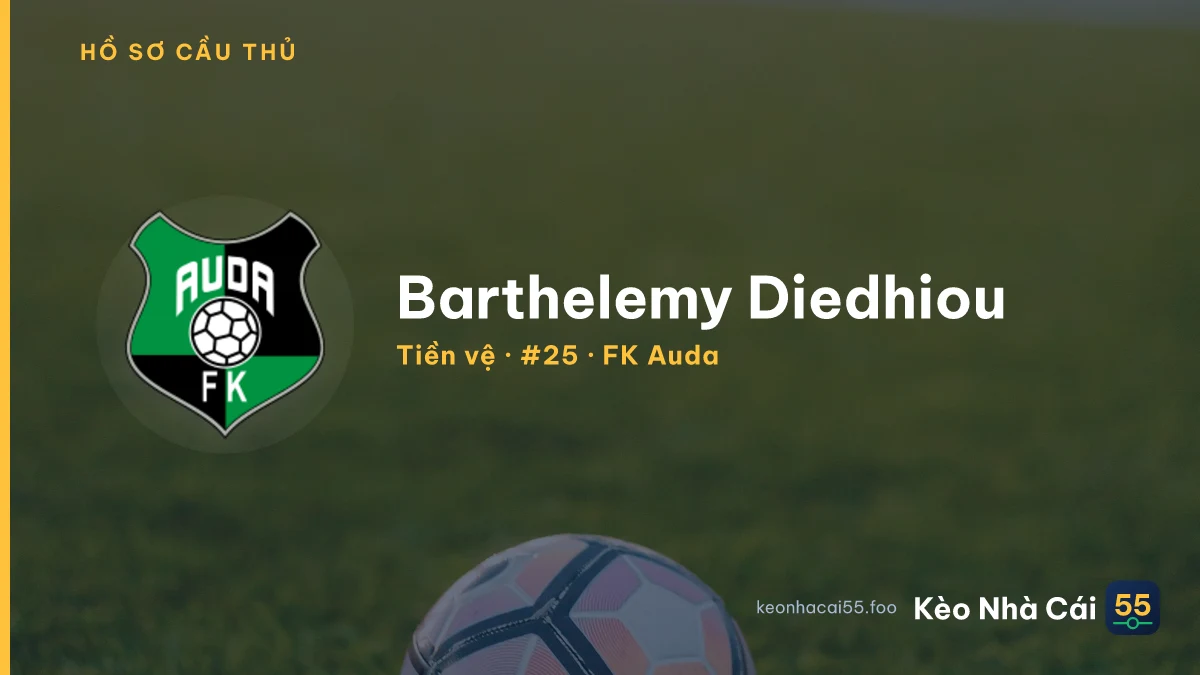 Barthelemy Diedhiou — FK Auda