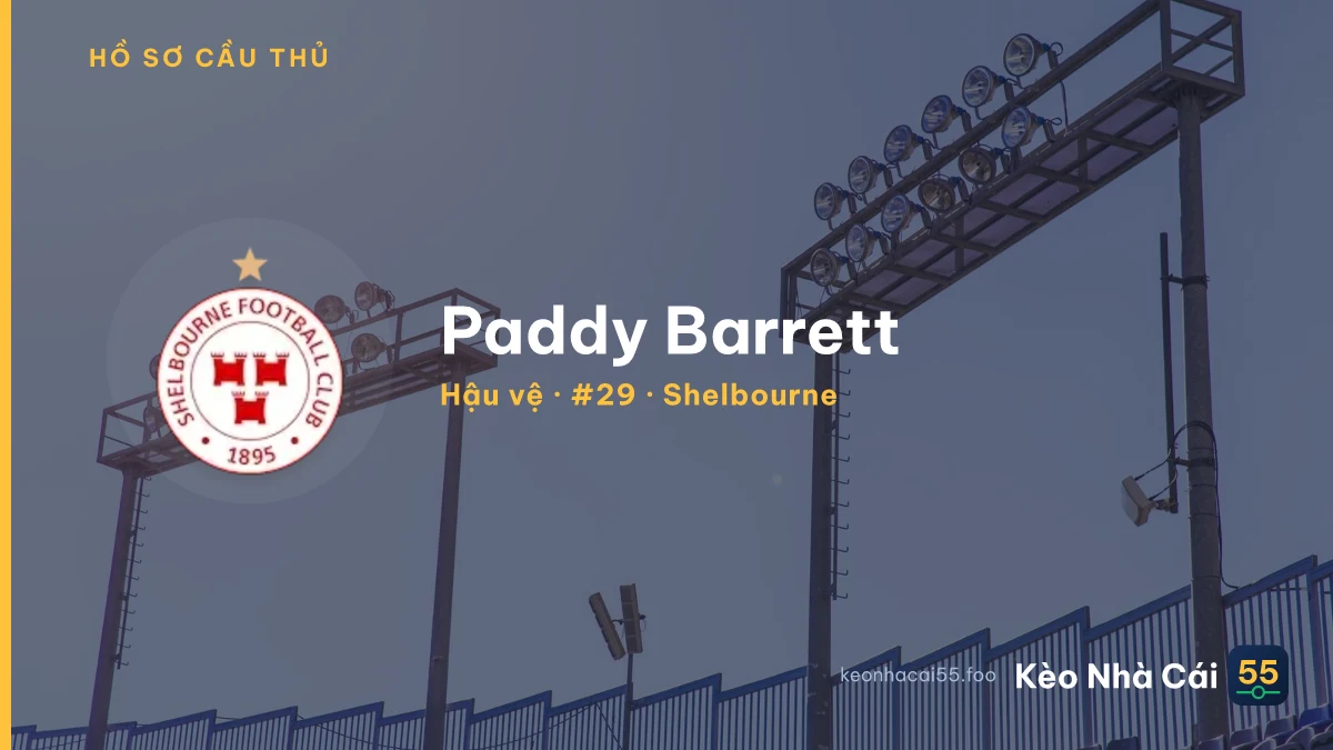 Paddy Barrett — Shelbourne