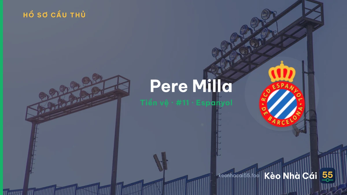 Pere Milla — Espanyol