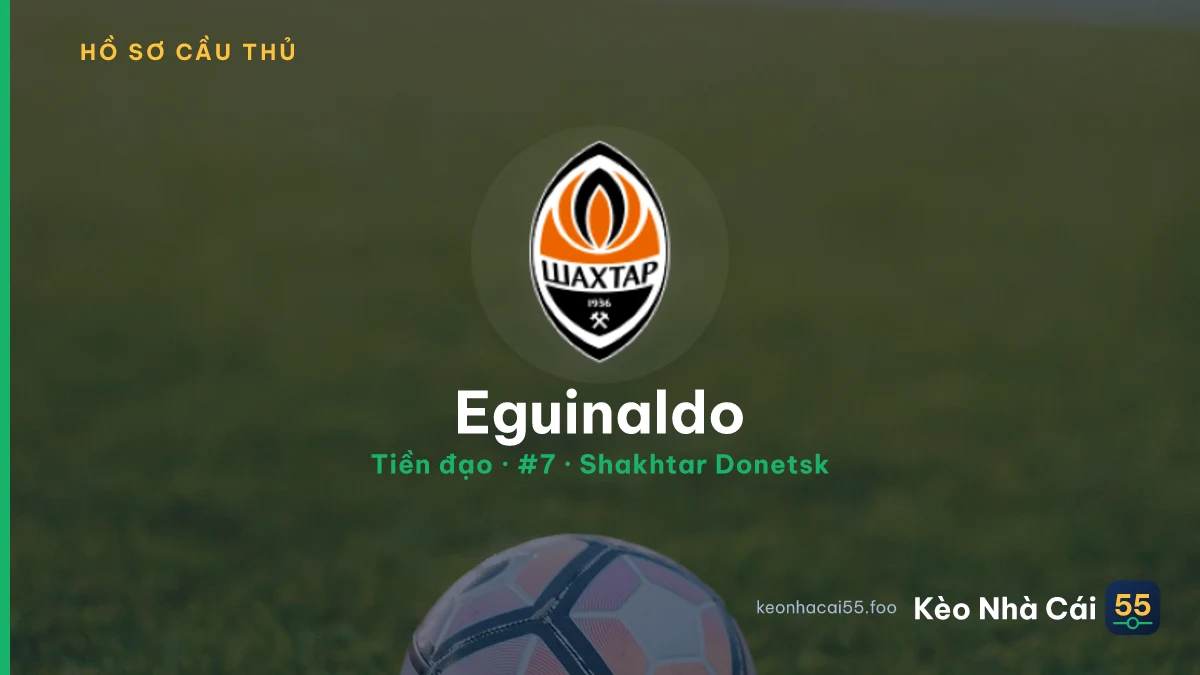 Eguinaldo — Shakhtar Donetsk