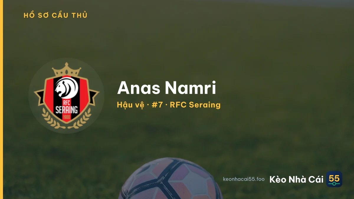 Anas Namri — RFC Seraing