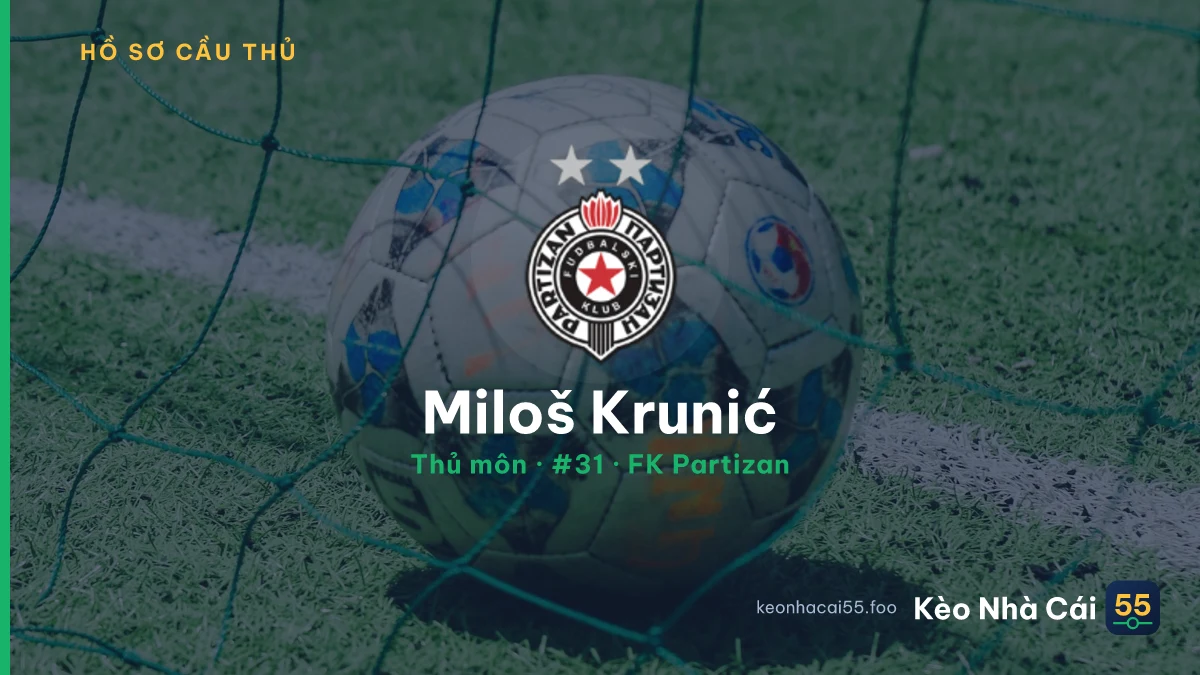 Miloš Krunić — FK Partizan